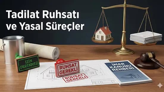 EV ve İŞYERLERİNDE TADİLAT SÜRECİ VE YASAL SORUMLULUKLAR